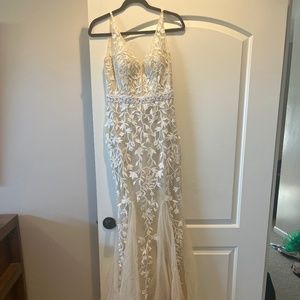 Baltic Born- Ivory & White gown